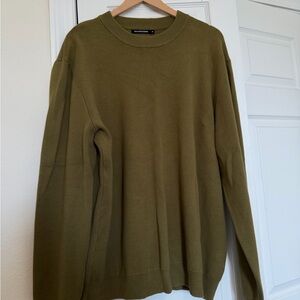 Everlane Olive Crewneck Sweater for Men